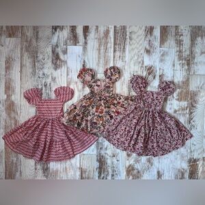 Lot of 3 Alice & Ames “Juliet”Dresses Size 5 EUC